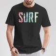 Surfer Surfboard Surf Club Retro Vintage Hawai Beach T-Shirt Unique Gifts