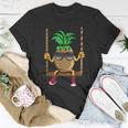 Swinging Pineapple Swing Beach Sun Swinging Fruit Fruit T-Shirt Unique Gifts