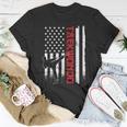 Taekwondo American Flag Taekwondo Fighter Us Flag T-Shirt Unique Gifts