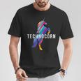 Technocorn I Electronic Raver Music Dj Festival Unicorn T-Shirt Lustige Geschenke