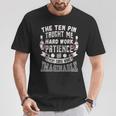 Ten Pin Taught Me Every Curse Word Bowling T-Shirt Unique Gifts