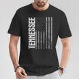 Tennessee Retro Style Distressed Usa Flag Patriot T-Shirt Unique Gifts