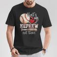 That's My Nephew Out There Baseball Aunt Auntie Mother's Day T-Shirt Funny Gifts