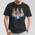 Three Hippie Gnomes Retro Tie Dye Style A Peace Love Gnomies T-Shirt Unique Gifts