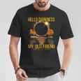 Total Eclipse 2024 Hello Darkness My Old Friend T-Shirt Funny Gifts