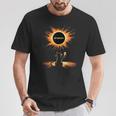 Total Solar Eclipse 2024 April 8 Cat America Totality T-Shirt Personalized Gifts