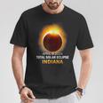 Total Solar Eclipse 2024 Indiana April 8 America Totality T-Shirt Personalized Gifts