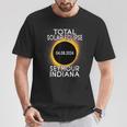 Total Solar Eclipse 2024 Seymour Indiana Path Of Totality T-Shirt Unique Gifts