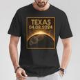 Total Solar Eclipse 2024 Usa Texas Totality April 8 2024 T-Shirt Funny Gifts
