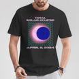 Total Solar Eclipse April 8 2024 Vaporwave Retro Totality T-Shirt Funny Gifts