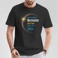 Total Solar Eclipse Rochester New York April 8 2024 T-Shirt Personalized Gifts