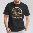 Total Solar Eclipse T-Rex April 8 2024 America Solar Eclipse T-Shirt Unique Gifts