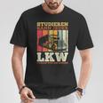 With Truck Driver Studier Kann Jeder Lruck Fahren Nur Die Besten T-Shirt Lustige Geschenke