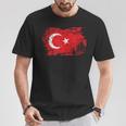 Türkei Flagge Turkey Türkisch Türkische Land Anatolien Türke T-Shirt Lustige Geschenke