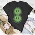 Two Peas In A Pod Pea Costume T-Shirt Unique Gifts