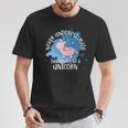Never Underestimate The Power Of A Unicorn Quote T-Shirt Personalized Gifts