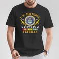 Us Air Force Vietnam Veteran Vintage Flag Veterans Day Mens T-Shirt Unique Gifts