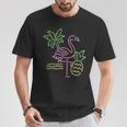 Vacation Palms Pineapple Travel Flamingo T-Shirt Unique Gifts