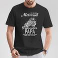 Vateratertag Geschenk Biker Papa Motorrad Spruch Kapuzenjacke T-Shirt Lustige Geschenke