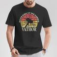 Vathor Dieser Papa Ist Der Hammeriking Slogan Father S T-Shirt Lustige Geschenke