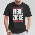 Veedel Zicke Jecke Carnival Cologne Fastelovend Kölle Alaaf T-Shirt Lustige Geschenke