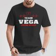 Vega Surname Family Last Name Team Vega Lifetime Member T-Shirt Funny Gifts