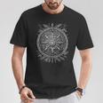 Vegvisiriking Norse Runes Nordmann Mythology T-Shirt Lustige Geschenke