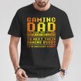Video Games Player Fathers Day Gamer Dad Gaming T-Shirt Unique Gifts
