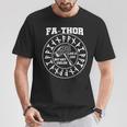 Viking Fa-Thor Father's Day T-Shirt Unique Gifts