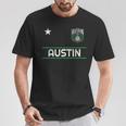 Vintage Austin 512 737 Area Code Distressed Retro er T-Shirt Unique Gifts