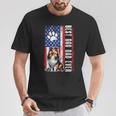 Vintage Best Dog Dad Ever Fathers Day Shetland Sheepdog Dad T-Shirt Personalized Gifts