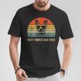 Vintage Best Yorkie Dad Ever Father's Day For Lover T-Shirt Unique Gifts