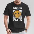 Vintage Bruh I'm 9 It's My 9Th Birthday 9 Year Old Birthday T-Shirt Unique Gifts
