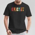 Vintage Cricket For Cricketers Cricket Fans Or Lovers T-Shirt Personalized Gifts
