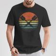 Vintage Dart Sunset Dart T-Shirt Lustige Geschenke