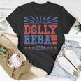 Vintage Dolly And Reba 2024 Make America Fancy Again T-Shirt Personalized Gifts