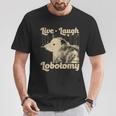 Vintage Live Laugh Lobotomy Lobotomies Retro Opossum Lovers T-Shirt Personalized Gifts