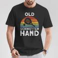 Vintage Old Butterhand Padel T-Shirt Lustige Geschenke