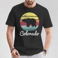 Vintage Retro Co Colorado Wildlife Bear Adventure T-Shirt Unique Gifts
