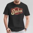 Vintage Saba Like A Grandpa But Cooler T-Shirt Unique Gifts