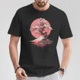 Vintage Sakura Garden Cherry Blossom Japanese T-Shirt Unique Gifts