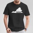 Virginia Love Hometown State Pride T-Shirt Unique Gifts
