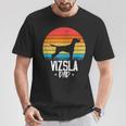 Vizsla Hund Papa Papa Für Eltern T-Shirt Lustige Geschenke