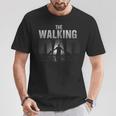 The Walking Dad 2 KinderGeschenk ZumatertagLustiges Papa Kapuzenjacke T-Shirt Lustige Geschenke