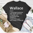 Wallace Definition Personalized Name Birthday T-Shirt Unique Gifts