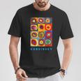 Wassily Kandinsky Color Estudio Cuadrados Círculos Concéntricos Camiseta unisex Regalos divertidos