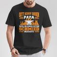 Weapon Schmied Papa Schmiedekunst Forging Hammer T-Shirt Lustige Geschenke