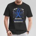 I Wear Blue For National Foster Care Awareness Month T-Shirt Unique Gifts