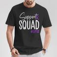 We Wear Purple Lupus Awareness Support Squad T-Shirt Personalized Gifts