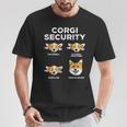 Welsh Corgi Security Animal Pet Dog Lover Owner T-Shirt Unique Gifts